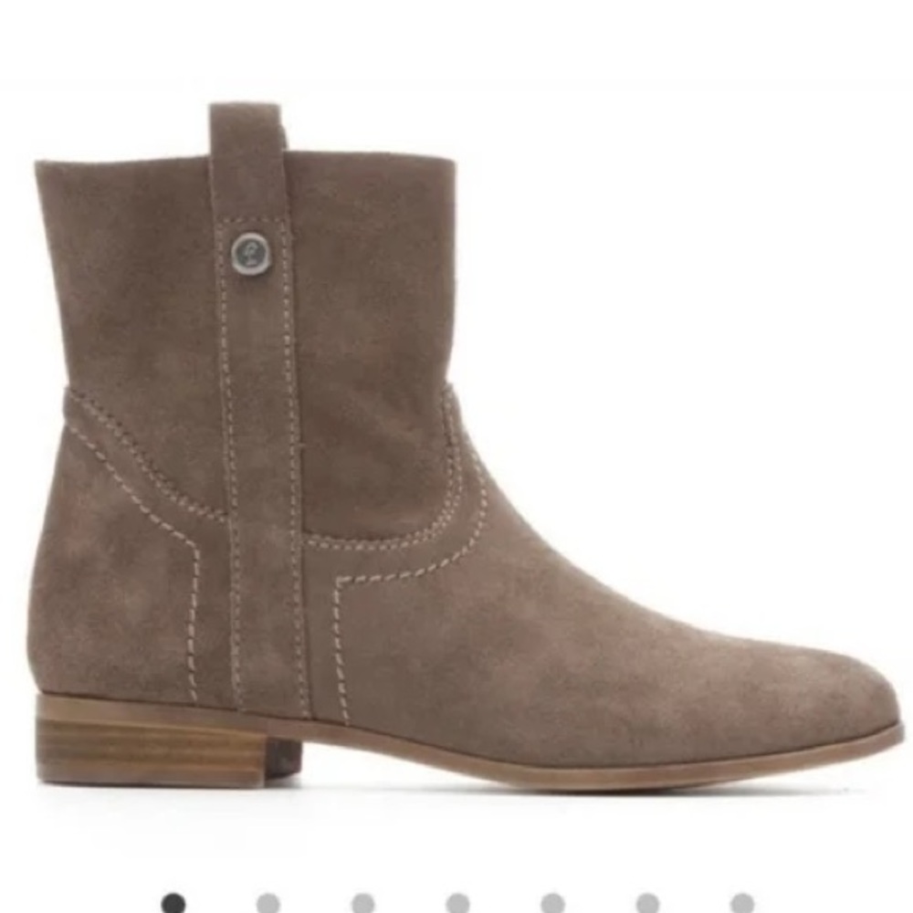 Frye Sarah Shortie Suede Ankle Boots Size 7 B103